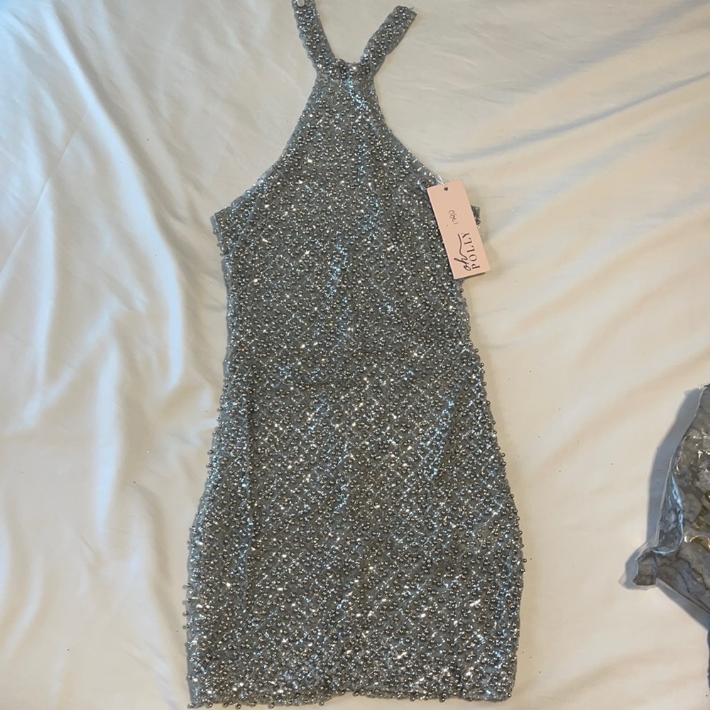 Party mini dress- fits XS